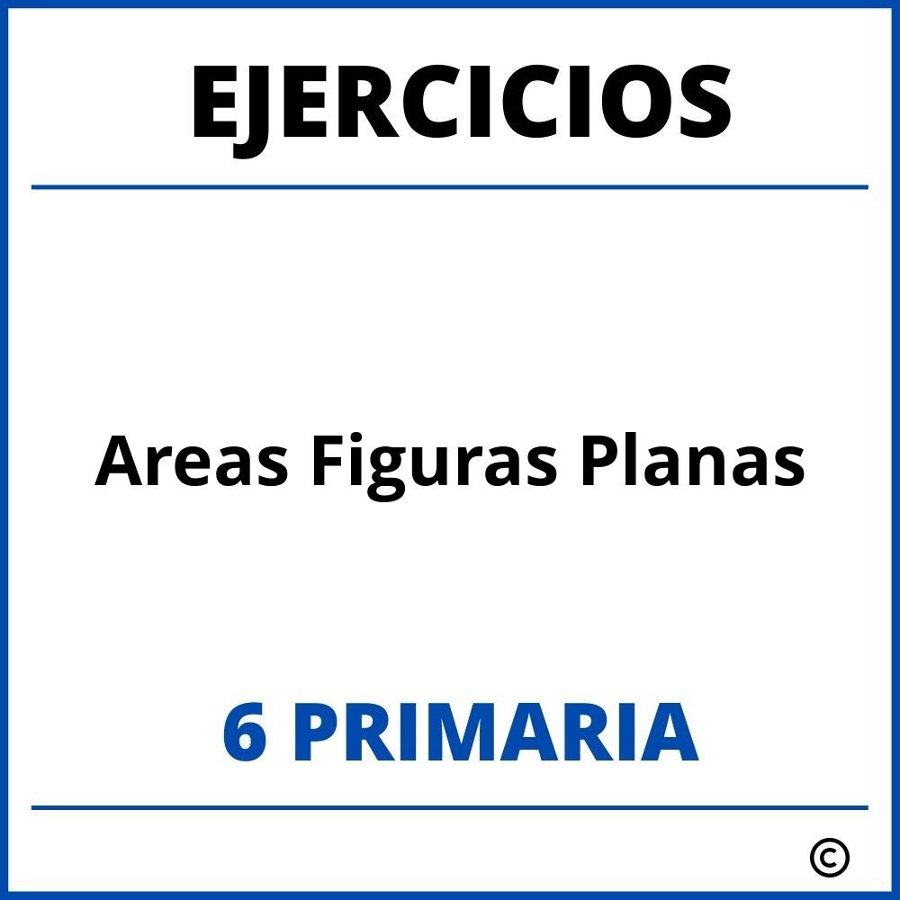 Ejercicios Areas Figuras Planas 6 Primaria PDF