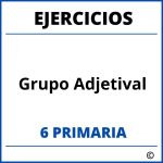 Ejercicios Grupo Adjetival 6 Primaria PDF