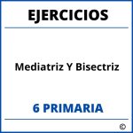 Ejercicios Mediatriz Y Bisectriz 6 Primaria PDF