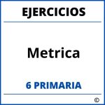 Ejercicios Metrica 6 Primaria PDF
