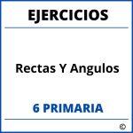 Ejercicios Rectas Y Angulos 6 Primaria PDF