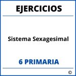 Ejercicios Sistema Sexagesimal 6 Primaria PDF
