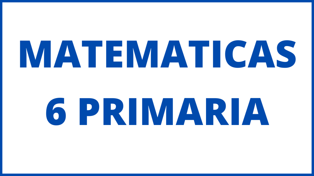 Ejercicios Matematicas 6 Primaria PDF con Soluciones